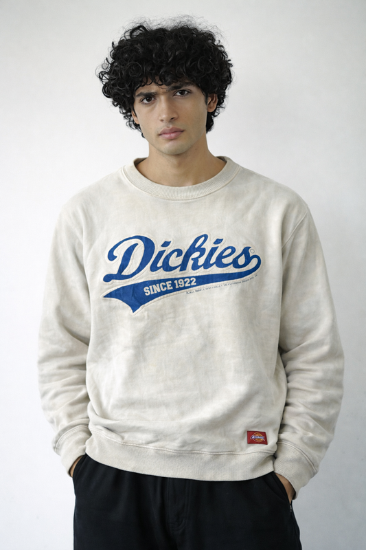 Cream Classic Logo Sweatshirt