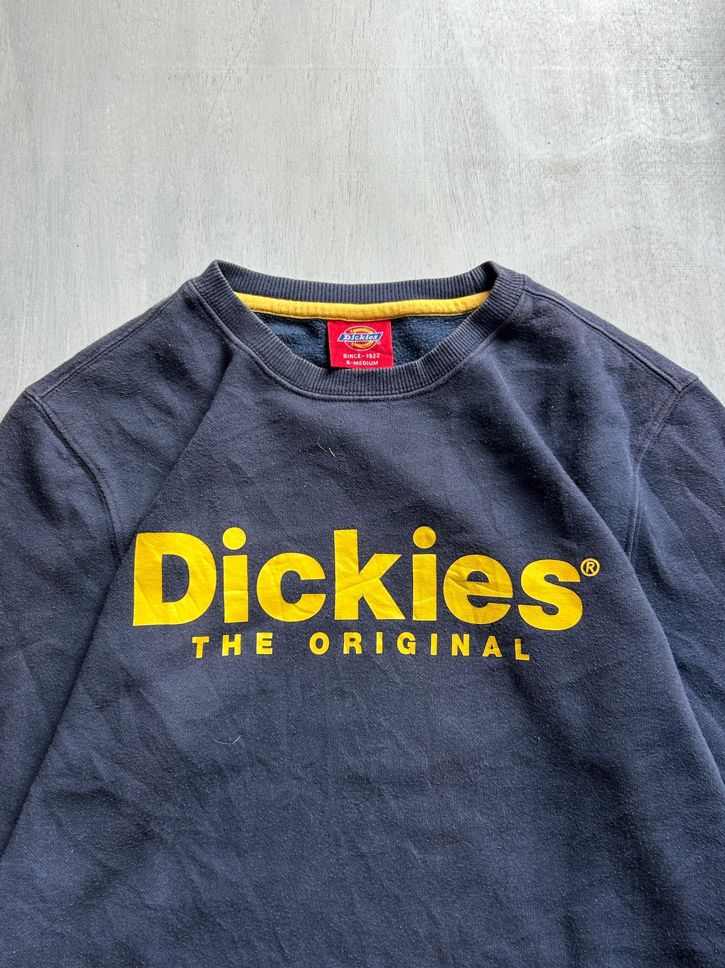 Dickies Navy Logo Crewneck Sweatshirt