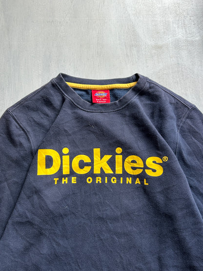 Dickies Navy Logo Crewneck Sweatshirt