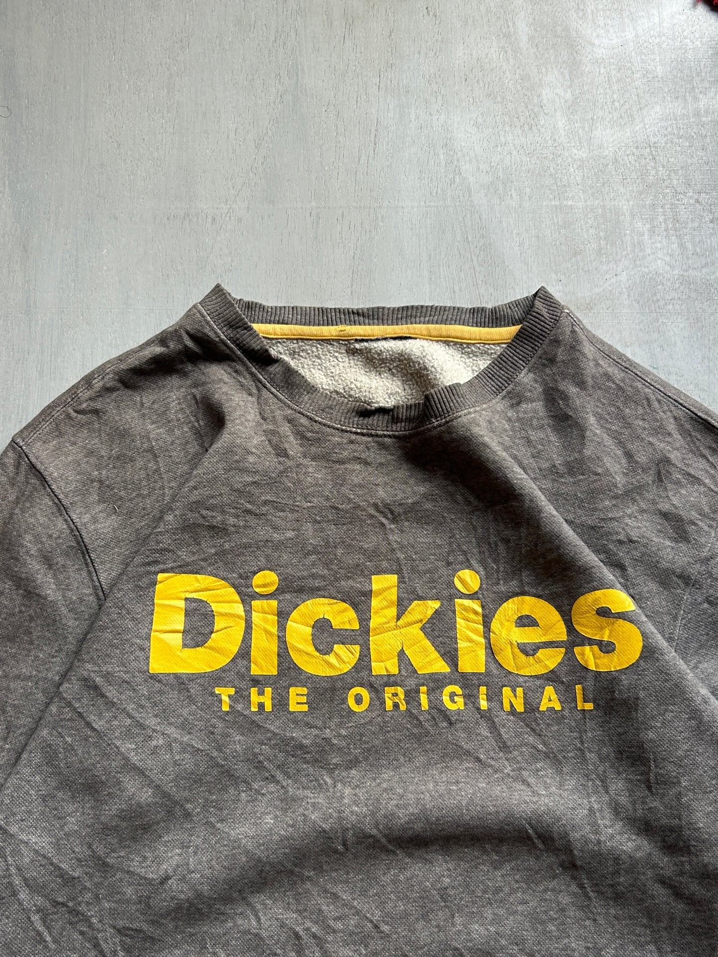 Grey Logo Crewneck Sweatshirt