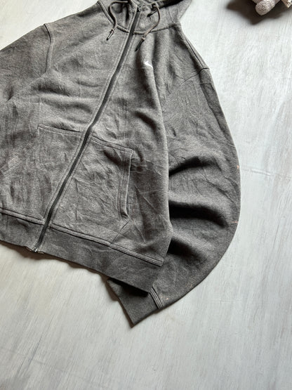 Charcoal Classic Zip Hoodie