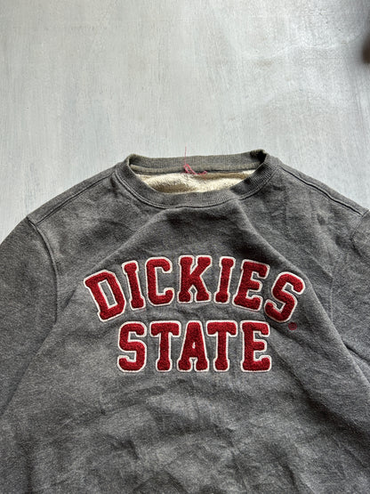 Grey Varsity Graphic Sweatshirt