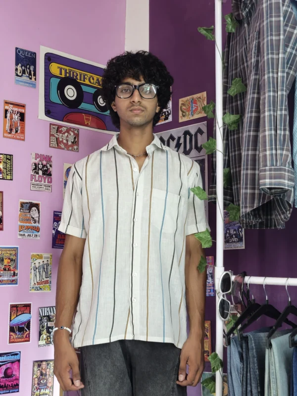 Sunday Drift Striped Shirt - (S)