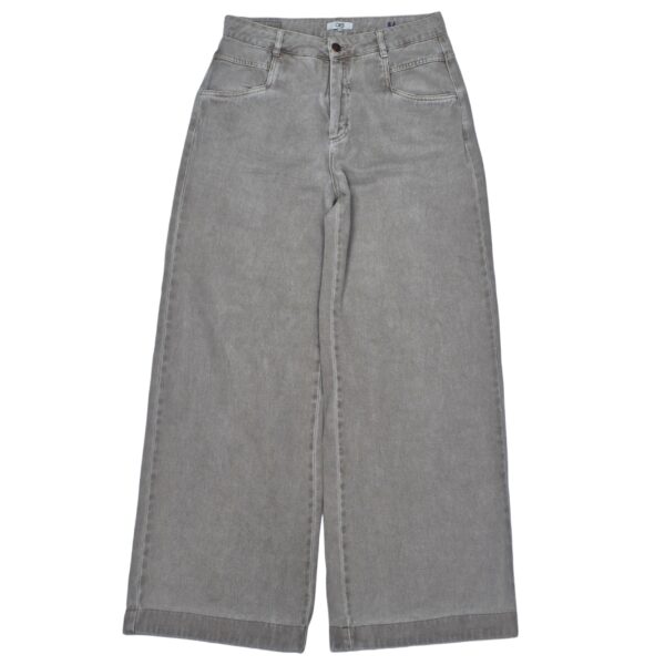 Stone Flux Wide-Leg Jeans - (L)