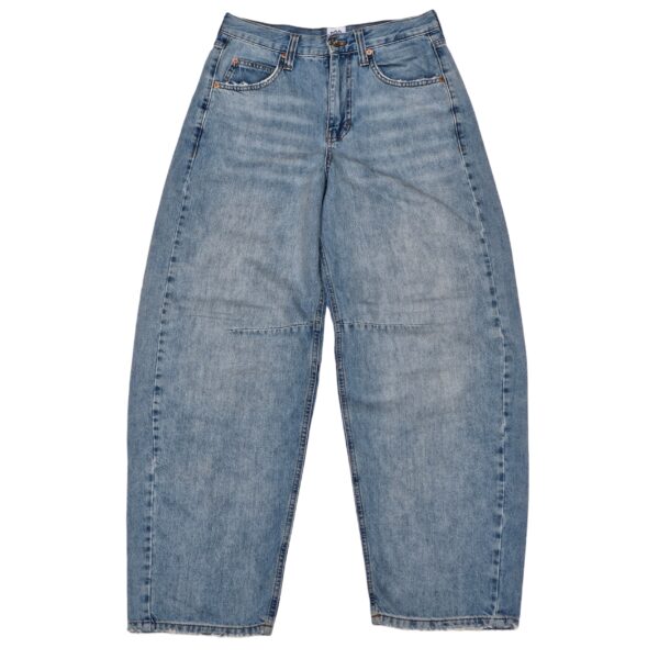 Vintage Blue Wide-Leg Jeans - (M)