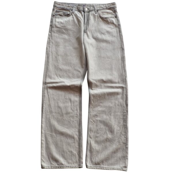 Stone Wide-Leg Jeans - (XL)