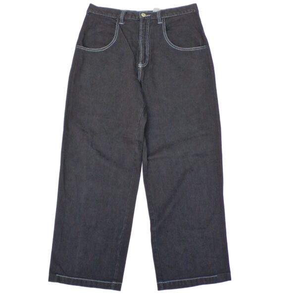 Iron Stitch Wide-Leg Jeans - (XL)