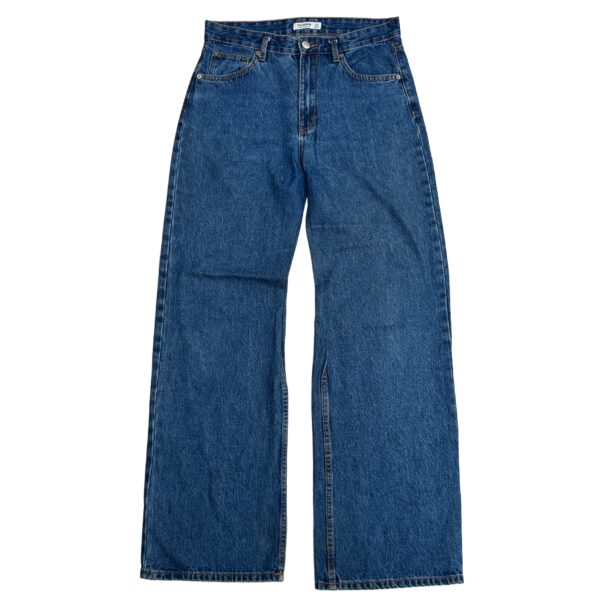 Retro Straight Wide Jeans - (L)