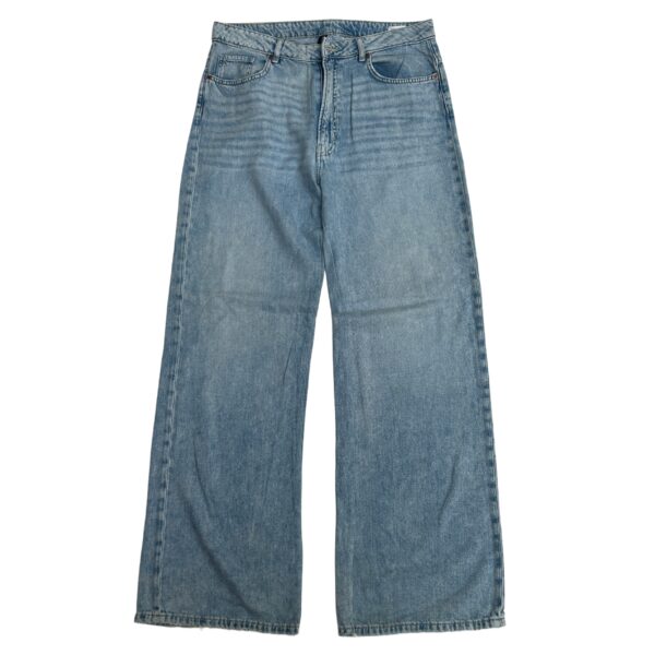 H&M Vintage Blue Wide-Leg Jeans - (XL)
