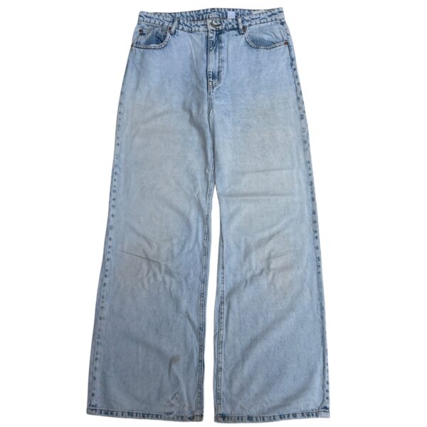 FrostFade Wide-Leg Jeans - (XL)